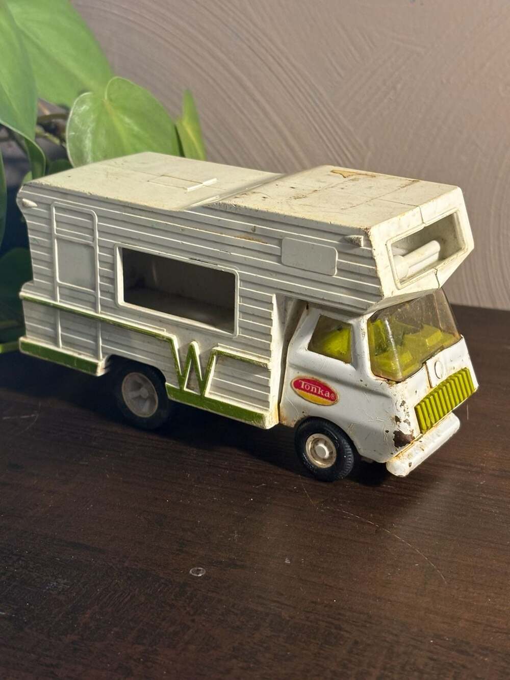 Vintage 1970s Tonka Winnebago Motorhome Pressed Steel Toy